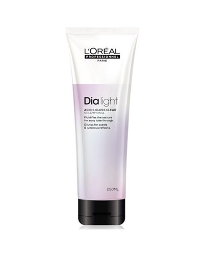 Прозрачный краситель-блеск с кислым pH Loreal Professional Dia Light 250 мл 2301 - фото 6843