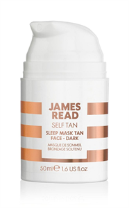 Ночная маска для лица уход и загар James Read Sleep Mask Tan Face 50 мл