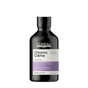 Крем шампунь нейтрализующий фиолетовый  Loreal Professional Serie Expert Chroma Creme 300 мл 2298