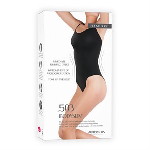 .503 BODYSLIM L/XL Боди из Дермафибры с Био-Инфракрасным, дренирующим и подтягивающим эффектом. цвет 842